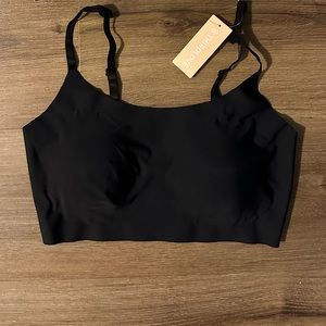 Black Wireless Bra